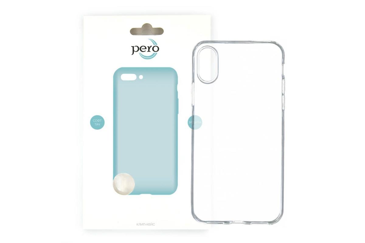 Силиконовый чехол PERO для iPhone X Прозрачный
Силиконовый чехол PERO для iPhone X Прозрачный