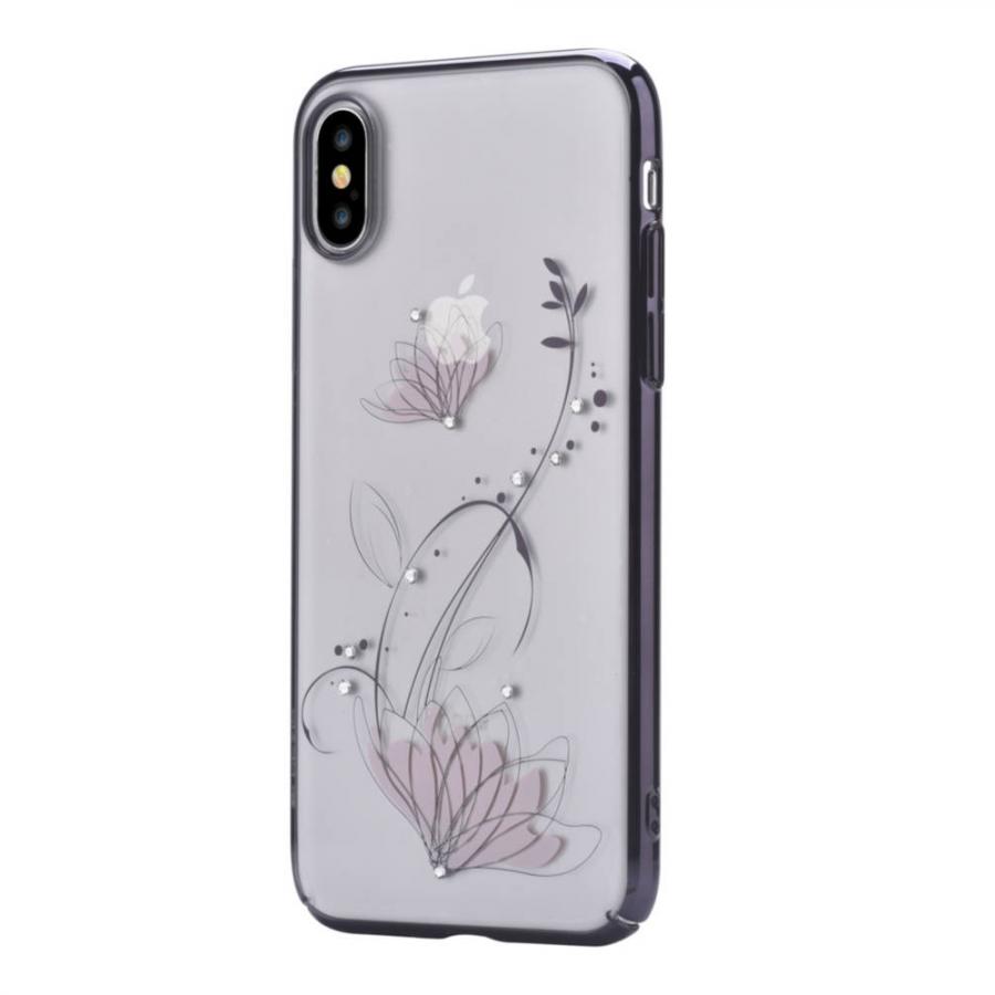 Накладка Devia Crystal Lotus Case для iPhone X - Black, Черный
Накладка Devia Crystal Lotus Case для iPhone X - Black, Черный