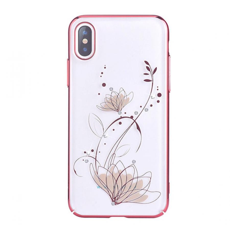 Накладка Devia Crystal Lotus Case для iPhone X - Rose Gold, Розовый
Накладка Devia Crystal Lotus Case для iPhone X - Rose Gold, Розовый