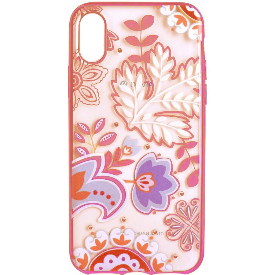Накладка Devia Crystal Blossom Case для iPhone X - Rose Gold, Розовый
Накладка Devia Crystal Blossom Case для iPhone X - Rose Gold, Розовый