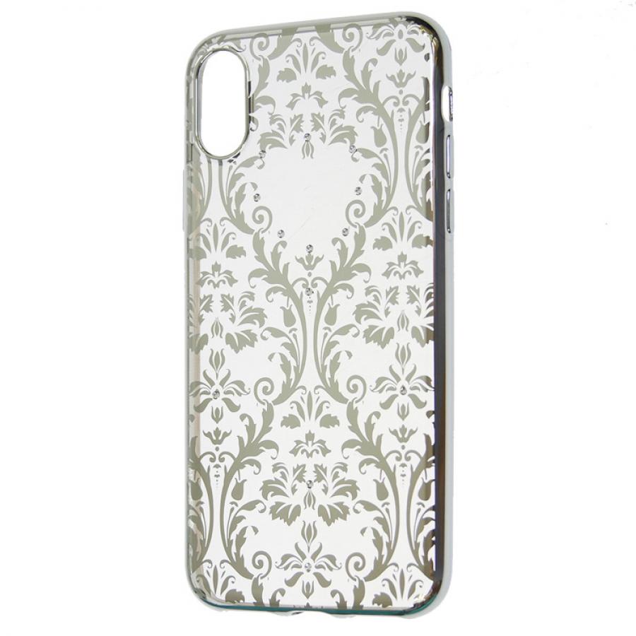 Накладка Devia Crystal Baroque Case для iPhone X - Silver, Серебро
Накладка Devia Crystal Baroque Case для iPhone X - Silver, Серебро