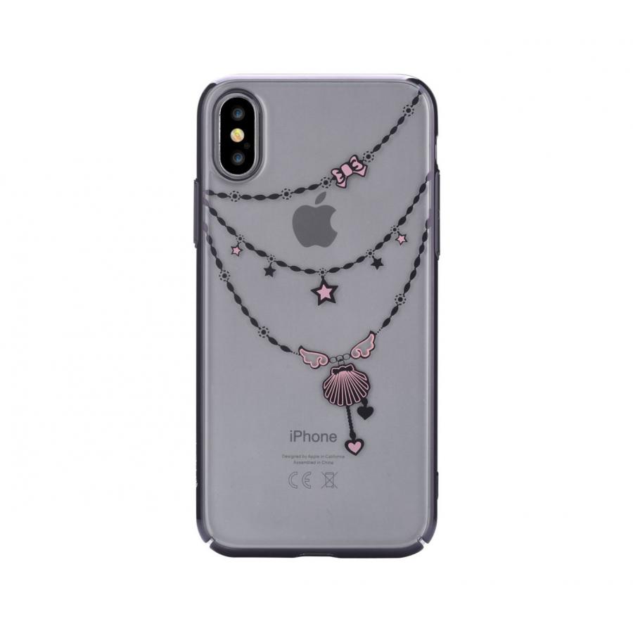 Накладка Devia Crystal Shell Case для iPhone X - Black, Черный
Накладка Devia Crystal Shell Case для iPhone X - Black, Черный