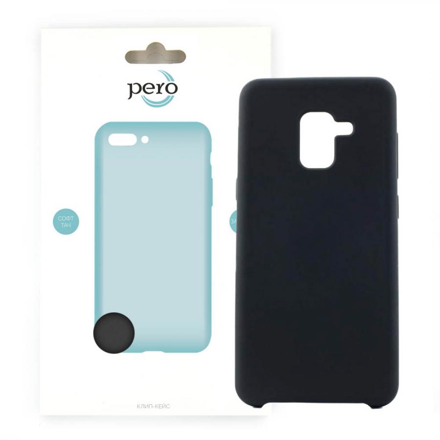 Защитный чехол PERO для Samsung A8 Plus софт-тач/черный
Защитный чехол PERO для Samsung A8 Plus софт-тач/черный