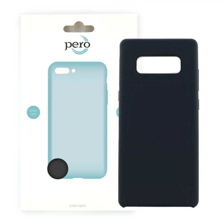 Защитный чехол PERO для Samsung Note 8 софт-тач/черный
Защитный чехол PERO для Samsung Note 8 софт-тач/черный