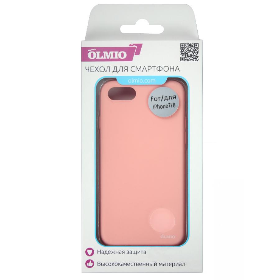 Чехол Olmio Velvet для iPhone 7/8 (нежно-розовый
Чехол Olmio Velvet для iPhone 7/8 (нежно-розовый