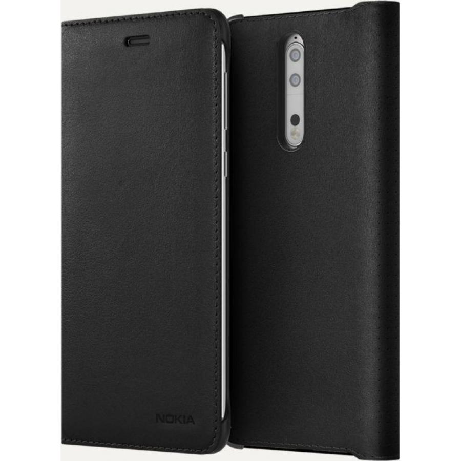 Чехол Nokia 8 Leather Flip Cover Black CP-801
Чехол Nokia 8 Leather Flip Cover Black CP-801