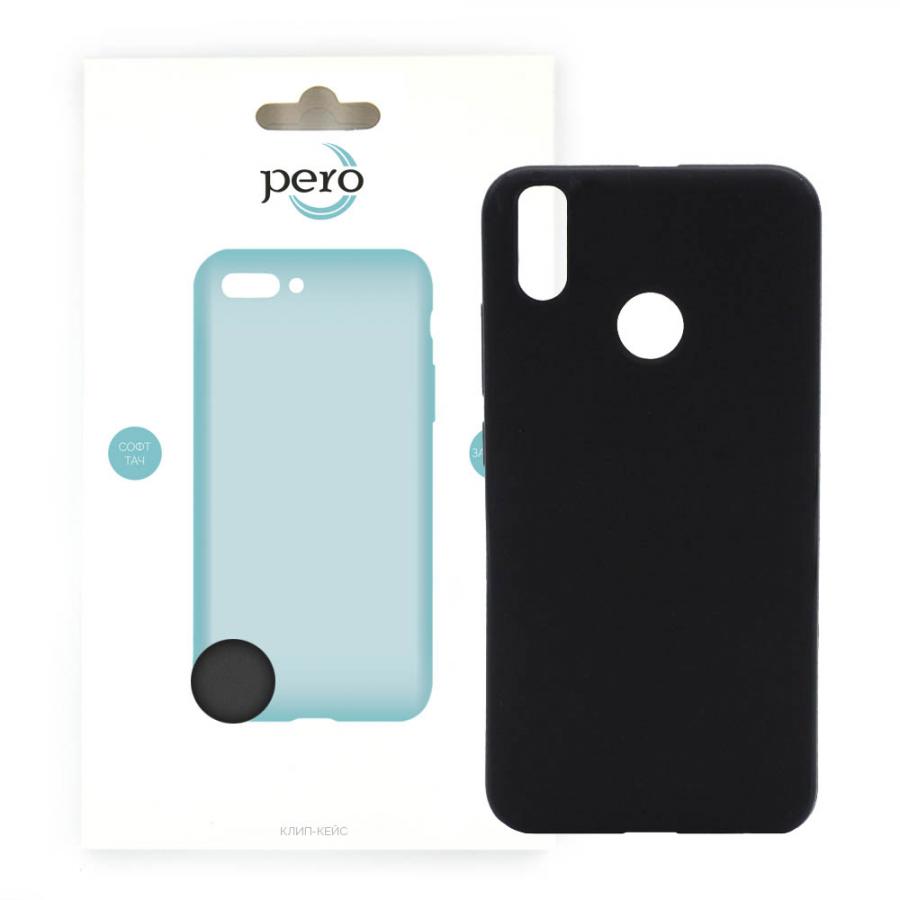 Защитный чехол PERO для Huawei P20 Lite софт-тач/черный
Защитный чехол PERO для Huawei P20 Lite софт-тач/черный
