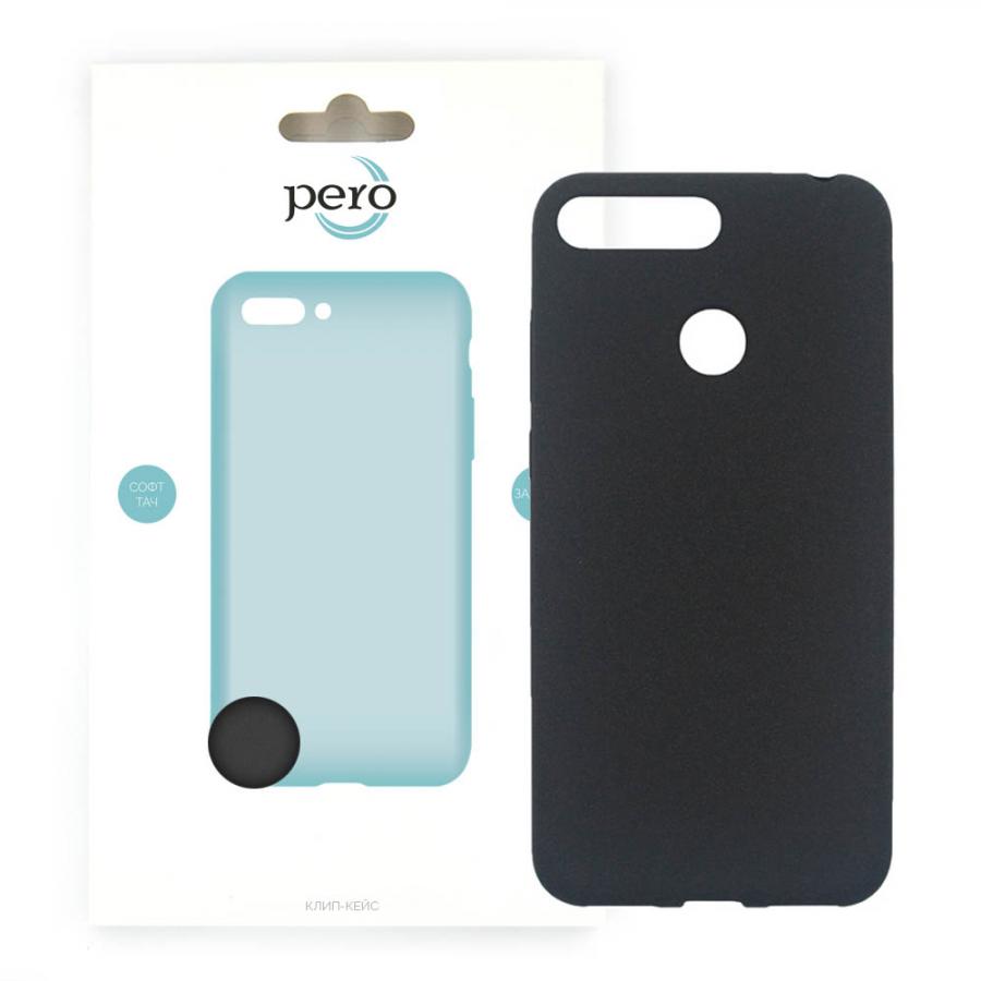 Защитный чехол PERO для Huawei Y9 2018 софт-тач/черный
Защитный чехол PERO для Huawei Y9 2018 софт-тач/черный