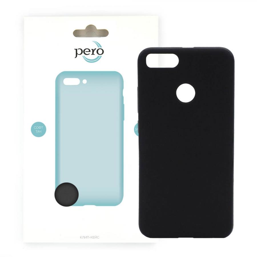 Защитный чехол PERO для Huawei P Smart софт-тач/черный
Защитный чехол PERO для Huawei P Smart софт-тач/черный