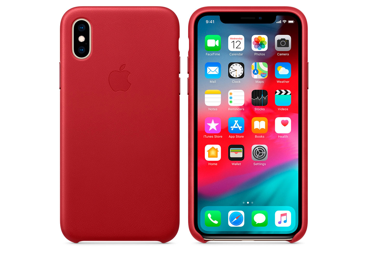 Кожаный чехол Apple Leather Case для iPhone XS красный (MRWK2ZM/A
Кожаный чехол Apple Leather Case для iPhone XS красный (MRWK2ZM/A