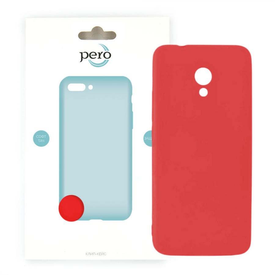 Защитный чехол PERO софт-тач для Meizu M6s красный
Защитный чехол PERO софт-тач для Meizu M6s красный