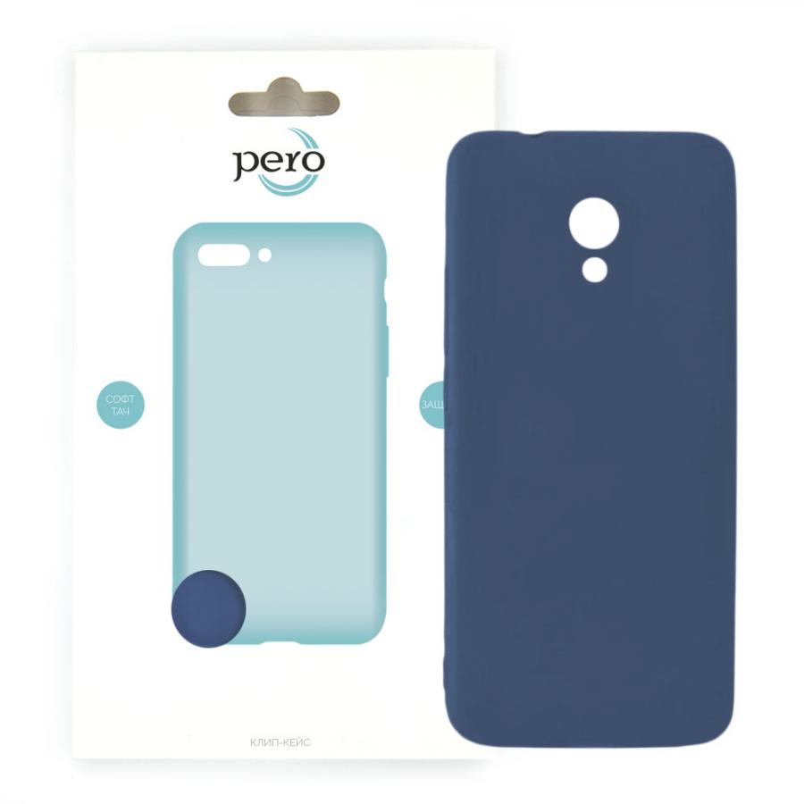 Защитный чехол PERO софт-тач для Meizu M6s синий
Защитный чехол PERO софт-тач для Meizu M6s синий