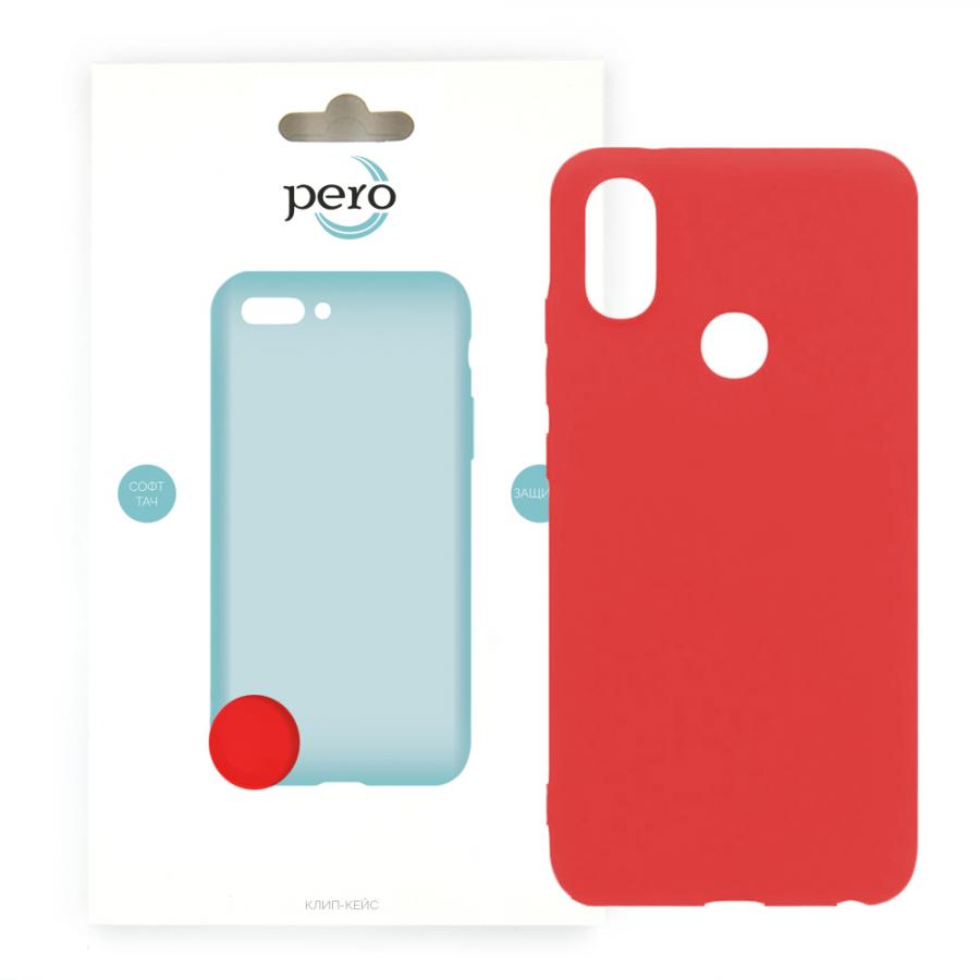 Защитный чехол PERO софт-тач для Xiaomi Redmi Note 6 Pro красный
Защитный чехол PERO софт-тач для Xiaomi Redmi Note 6 Pro красный