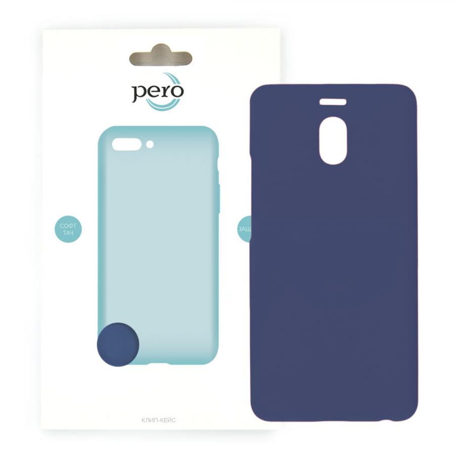 Защитный чехол PERO софт-тач для Meizu M6 Note синий
Защитный чехол PERO софт-тач для Meizu M6 Note синий