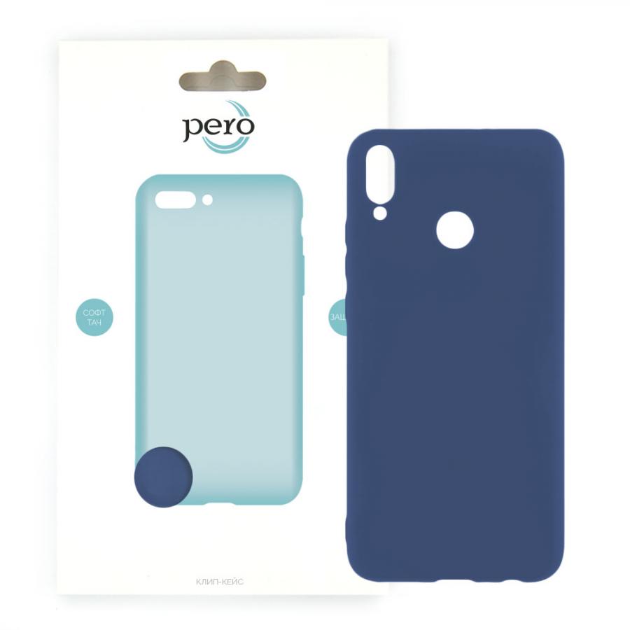 Защитный чехол PERO софт-тач для Huawei Nova 3i синий
Защитный чехол PERO софт-тач для Huawei Nova 3i синий