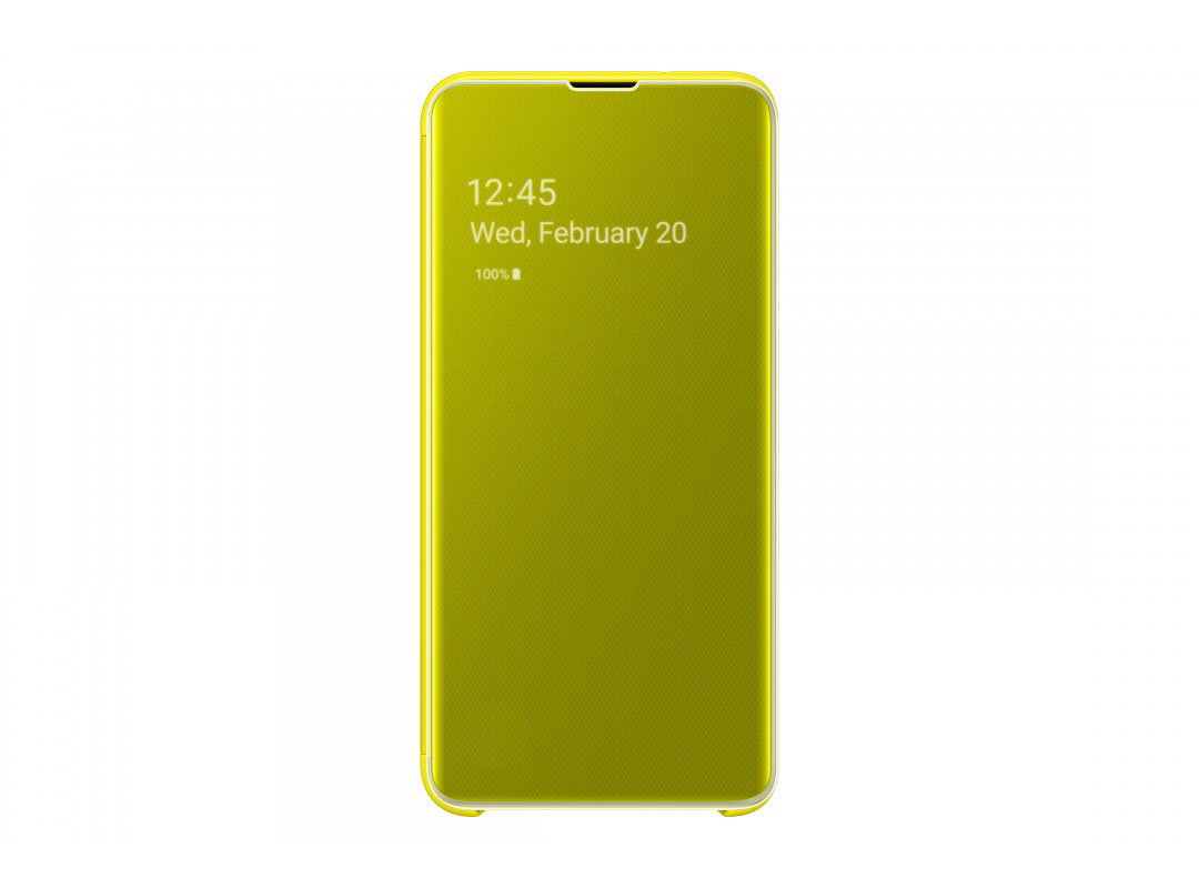Чехол Samsung ClearView для Galaxy S10e (G970) EF-ZG970CYEGRU Yellow
Чехол Samsung ClearView для Galaxy S10e (G970) EF-ZG970CYEGRU Yellow