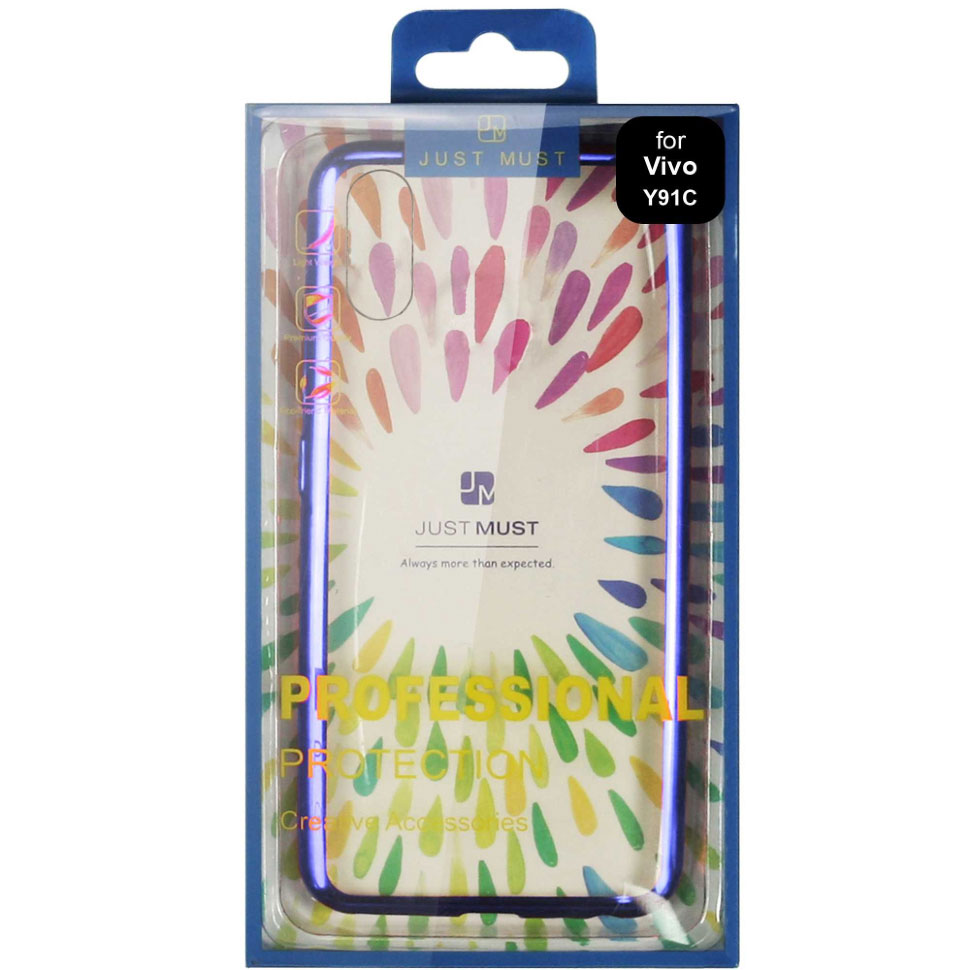 Чехол Vivo для модели Y91С синий
Чехол Vivo для модели Y91С синий