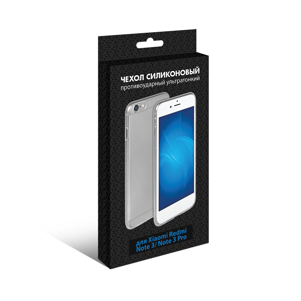 Силиконовый чехол DF для Xiaomi Redmi Note 3/Note 3 Pro, прозрачный
Силиконовый чехол DF для Xiaomi Redmi Note 3/Note 3 Pro, прозрачный