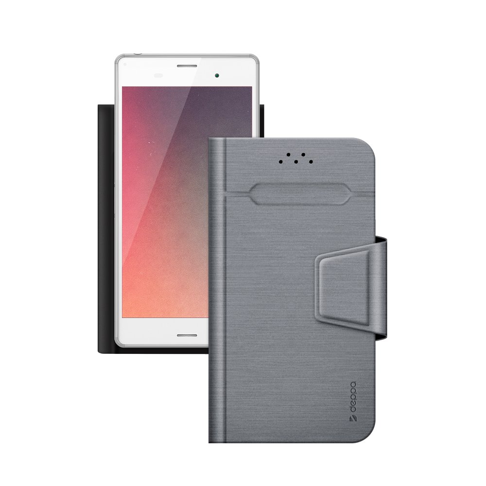 Чехол Deppa универсальный WalletFold 4.3-5.5'' gray
Чехол Deppa универсальный WalletFold 4.3-5.5'' gray