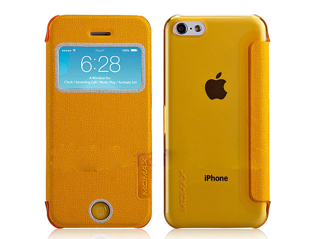Чехол книжка Momax для iPhone 5C Flip View Case Жёлтый
Чехол книжка Momax для iPhone 5C Flip View Case Жёлтый