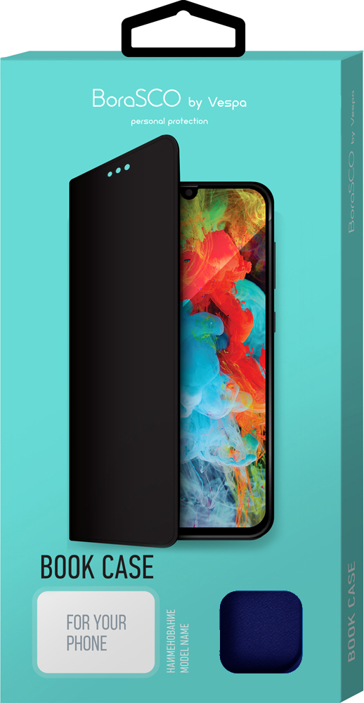 Чехол-книжка Borasco для Samsung (A405) Galaxy A40 синий
Чехол-книжка Borasco для Samsung (A405) Galaxy A40 синий