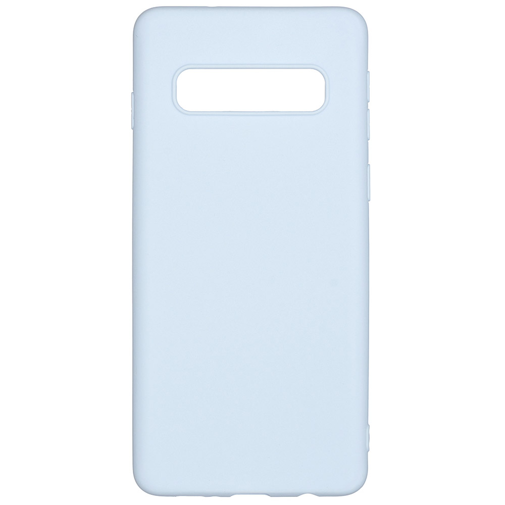 Клип-кейс PERO софт-тач для Samsung S10 голубой
Клип-кейс PERO софт-тач для Samsung S10 голубой