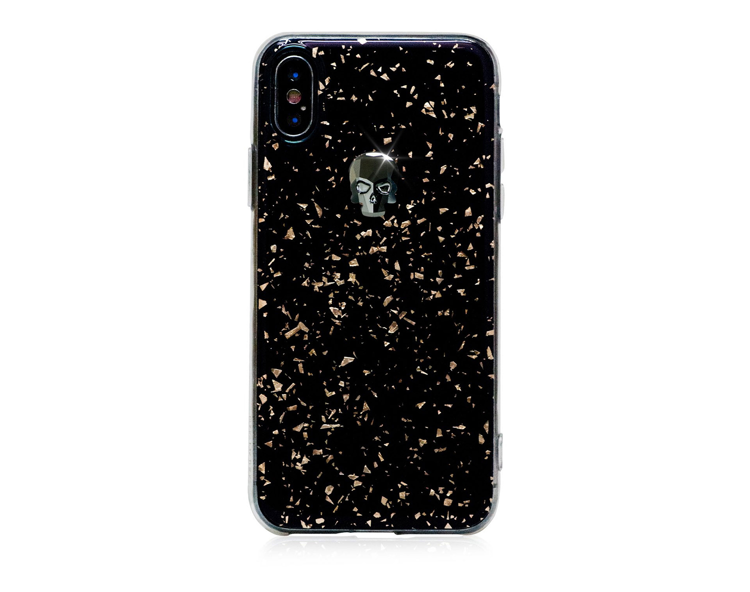Чехол Bling My Thing для iPhone XS/X Treasure 3D - Hematite Skull - Black
Чехол Bling My Thing для iPhone XS/X Treasure 3D - Hematite Skull - Black