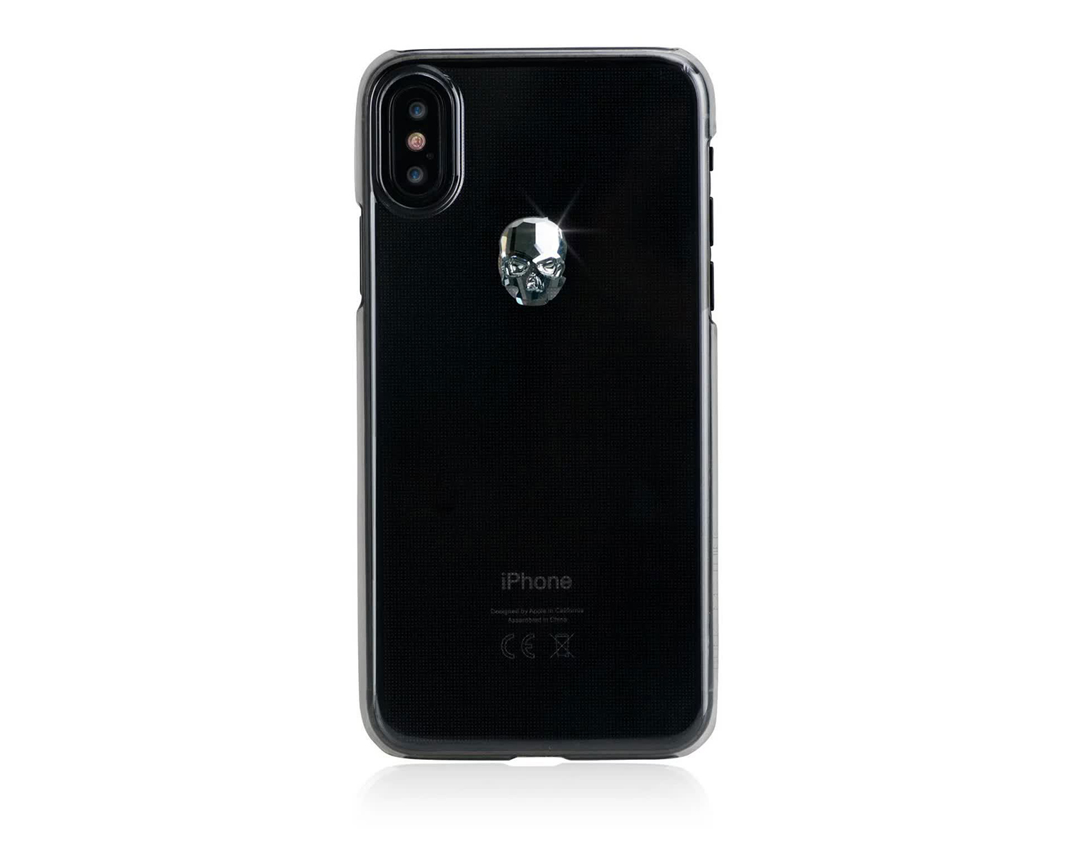 Чехол Bling My Thing для iPhone XS/X Treasure - Gold Skull - Clear
Чехол Bling My Thing для iPhone XS/X Treasure - Gold Skull - Clear