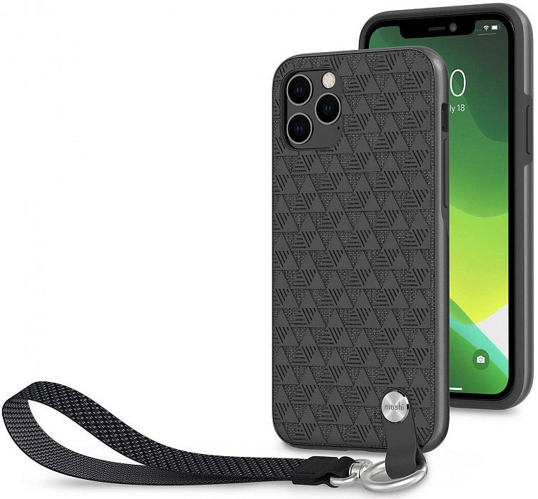 Чехол Moshi Altra для iPhone 11 Pro Shadow Black (с ремешком
Чехол Moshi Altra для iPhone 11 Pro Shadow Black (с ремешком
