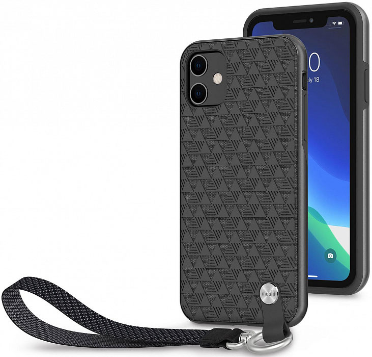 Чехол Moshi Altra для iPhone 11 Shadow Black (с ремешком
Чехол Moshi Altra для iPhone 11 Shadow Black (с ремешком