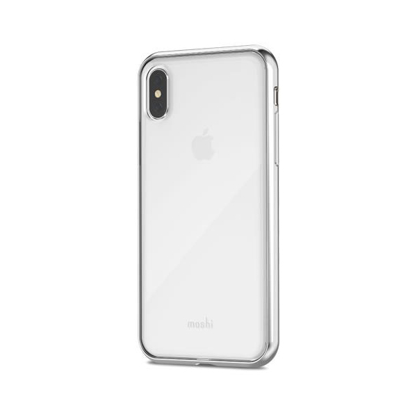 Чехол Moshi Vitros для iPhone XS/X серебряный
Чехол Moshi Vitros для iPhone XS/X серебряный