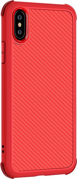 Накладка Devia Shark 2 Shockproof Case для iPhone X/XS - Red
Накладка Devia Shark 2 Shockproof Case для iPhone X/XS - Red