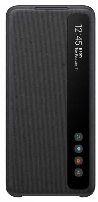 Чехол Samsung Galaxy S20 Smart Clear View Cover черный (EF-ZG980CBEGRU
Чехол Samsung Galaxy S20 Smart Clear View Cover черный (EF-ZG980CBEGRU