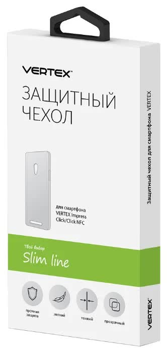 Чехол Vertex Click BackCover clear
Чехол Vertex Click BackCover clear