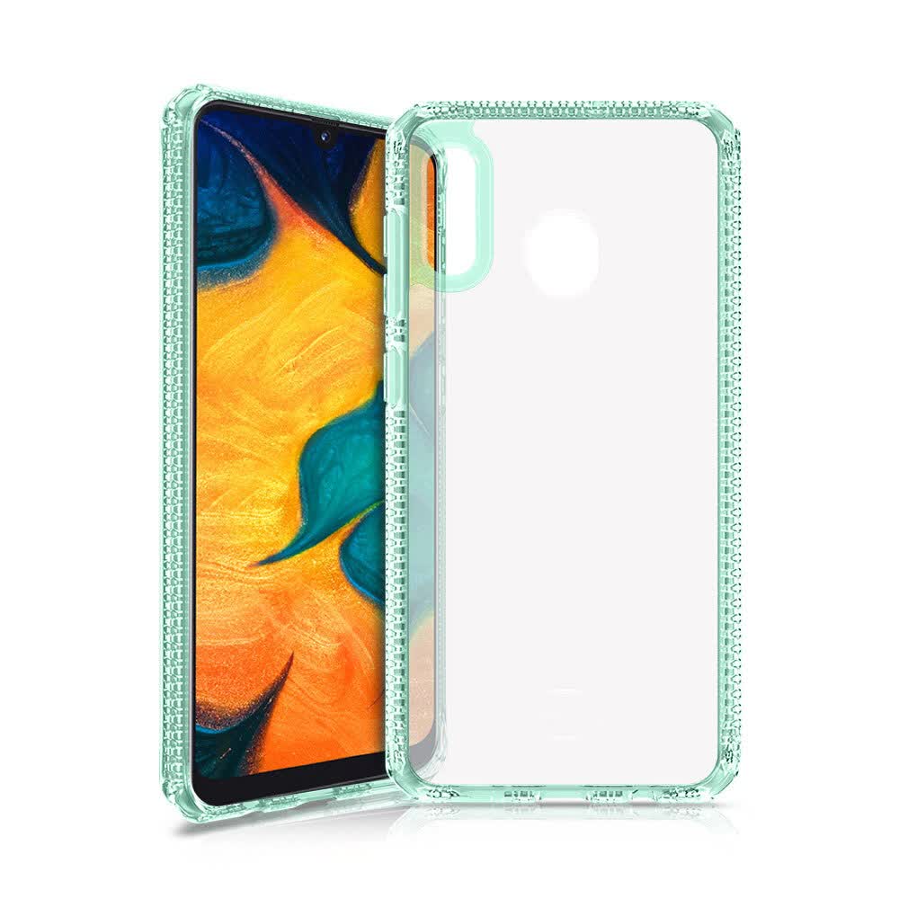 Чехол антибактериальный ITSKINS HYBRID CLEAR для Samsung Galaxy A20/A30 мятный/прозрачный
Чехол антибактериальный ITSKINS HYBRID CLEAR для Samsung Galaxy A20/A30 мятный/прозрачный