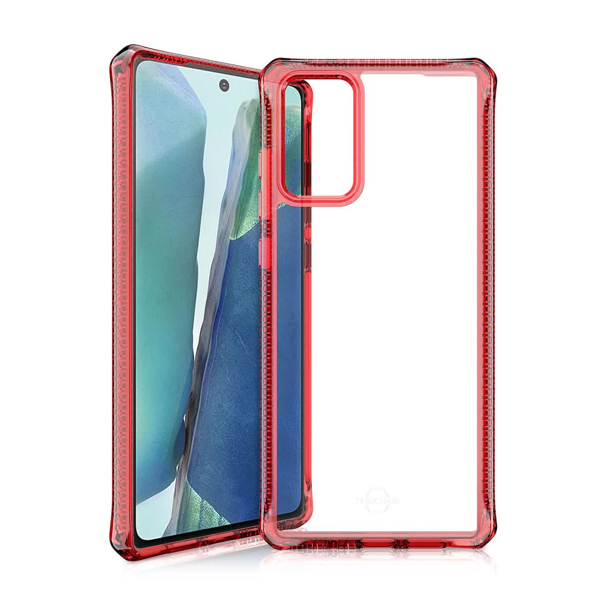 Чехол антибактериальный ITSKINS HYBRID CLEAR для Samsung Galaxy Note 20 красный/прозрачный
Чехол антибактериальный ITSKINS HYBRID CLEAR для Samsung Galaxy Note 20 красный/прозрачный