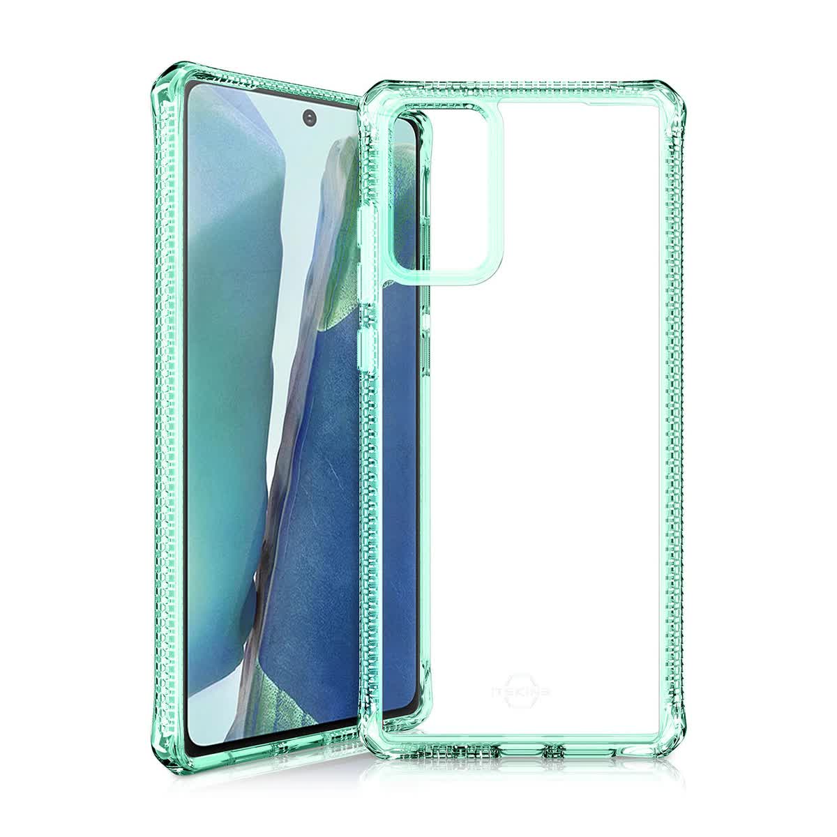 Чехол антибактериальный ITSKINS HYBRID CLEAR для Samsung Galaxy Note 20 мятный/прозрачный
Чехол антибактериальный ITSKINS HYBRID CLEAR для Samsung Galaxy Note 20 мятный/прозрачный