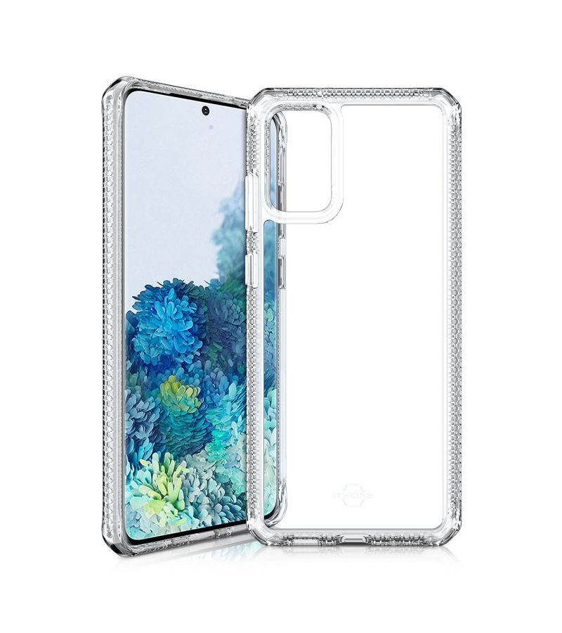 Чехол антибактериальный ITSKINS HYBRID CLEAR для Samsung Galaxy S20+ прозрачный
Чехол антибактериальный ITSKINS HYBRID CLEAR для Samsung Galaxy S20+ прозрачный