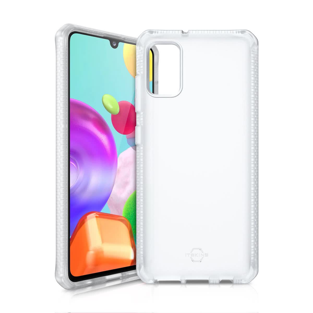 Чехол антибактериальный ITSKINS SPECTRUM FROST для Samsung Galaxy A41 прозрачный
Чехол антибактериальный ITSKINS SPECTRUM FROST для Samsung Galaxy A41 прозрачный