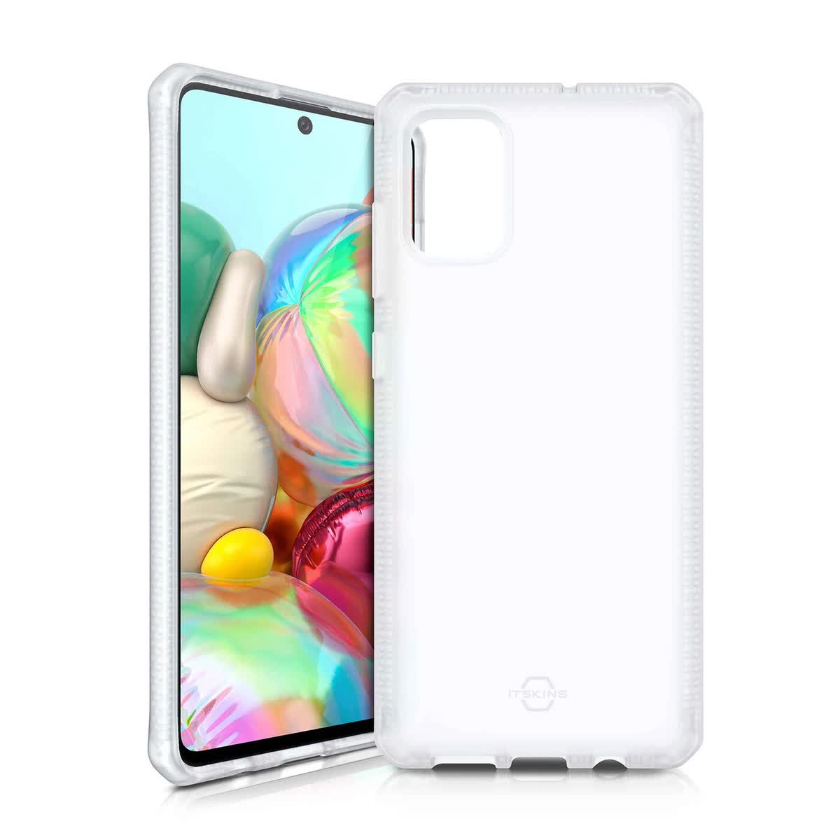 Чехол антибактериальный ITSKINS SPECTRUM FROST для Samsung Galaxy A71 прозрачный
Чехол антибактериальный ITSKINS SPECTRUM FROST для Samsung Galaxy A71 прозрачный