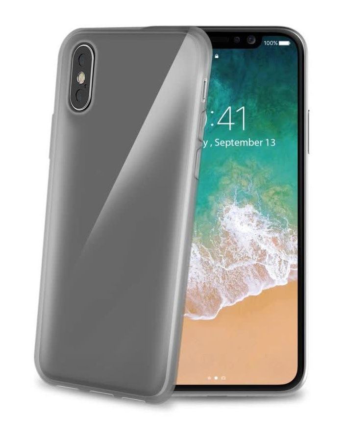 Чехол-накладка Celly Gelskin для Apple iPhone X/XS чёрный, Черный
Чехол-накладка Celly Gelskin для Apple iPhone X/XS чёрный, Черный