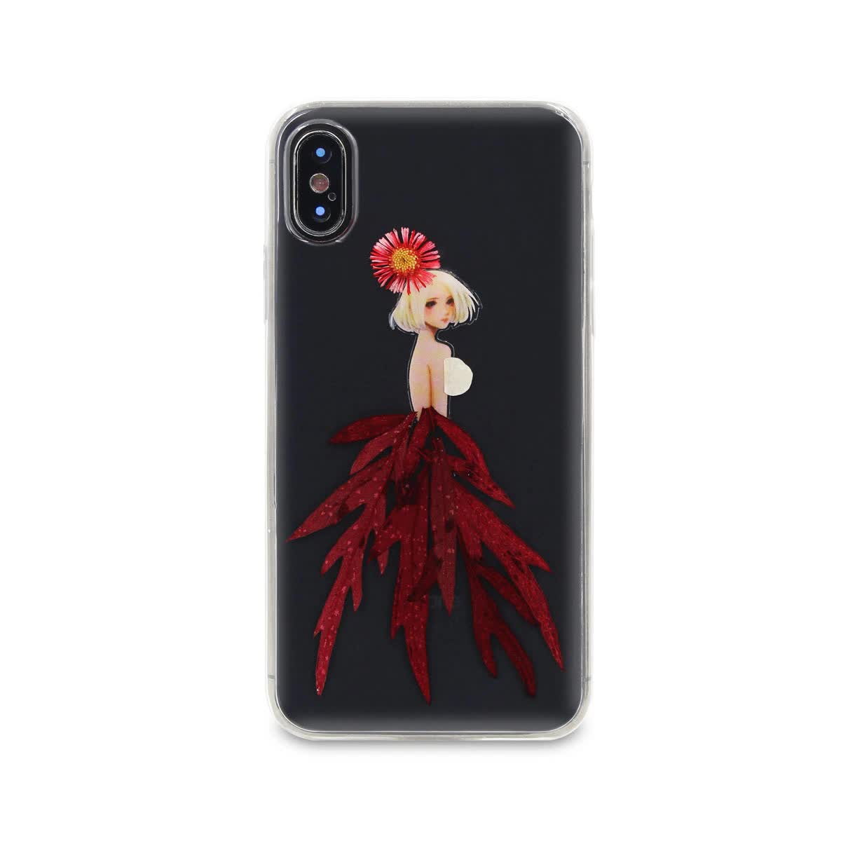 Чехол-накладка DYP Flower Case для Apple iPhone X/XS фея бордовые цветы, Мультиколор
Чехол-накладка DYP Flower Case для Apple iPhone X/XS фея бордовые цветы, Мультиколор