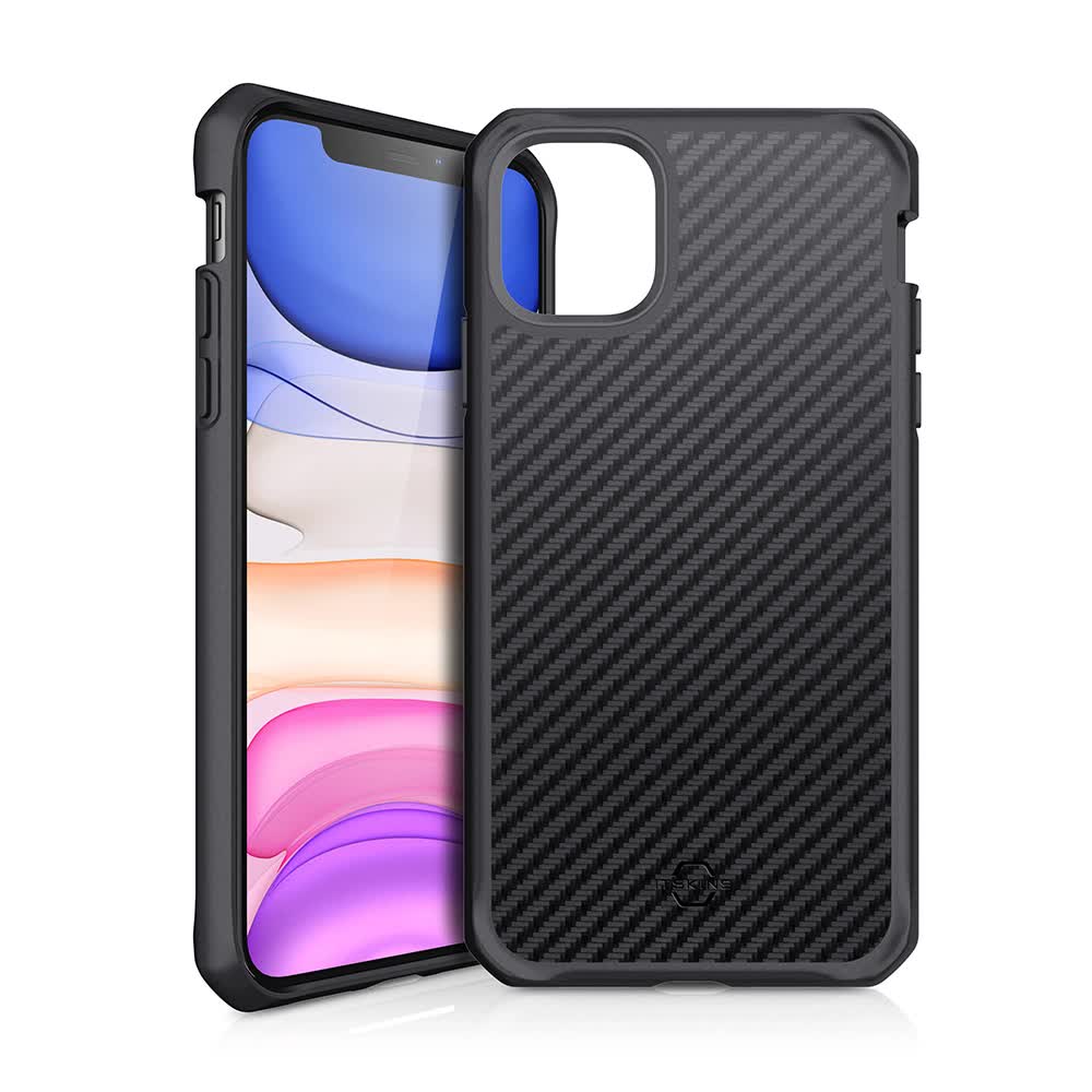 Чехол-накладка ITSKINS HYBRID CARBON для Apple iPhone 11 6,1" чёрный, Черный
Чехол-накладка ITSKINS HYBRID CARBON для Apple iPhone 11 6,1" чёрный, Черный