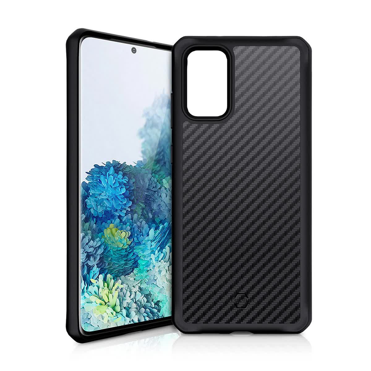 Чехол-накладка ITSKINS HYBRID CARBON для Samsung Galaxy S20+ чёрный, Черный
Чехол-накладка ITSKINS HYBRID CARBON для Samsung Galaxy S20+ чёрный, Черный