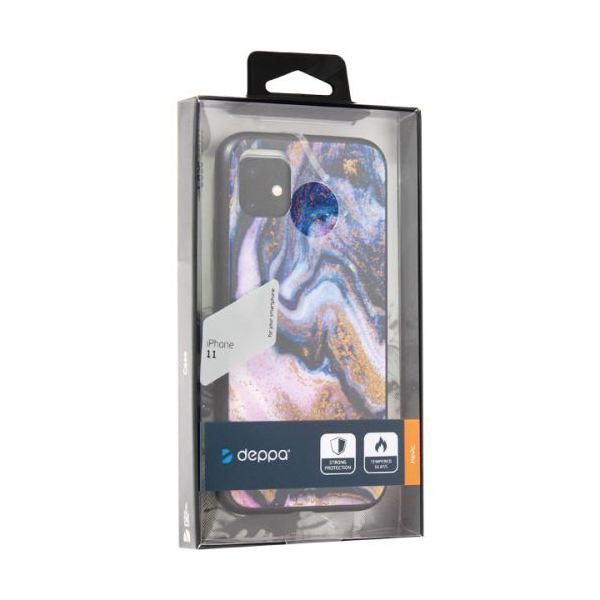 Чехол Deppa Glass Case для Apple iPhone 11 фиолетовый агат, Мультиколор
Чехол Deppa Glass Case для Apple iPhone 11 фиолетовый агат, Мультиколор