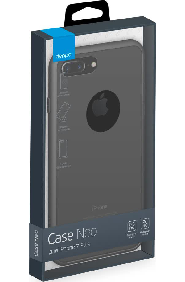 Чехол Deppa Neo Case для Apple iPhone 7/8 Plus черный
Чехол Deppa Neo Case для Apple iPhone 7/8 Plus черный