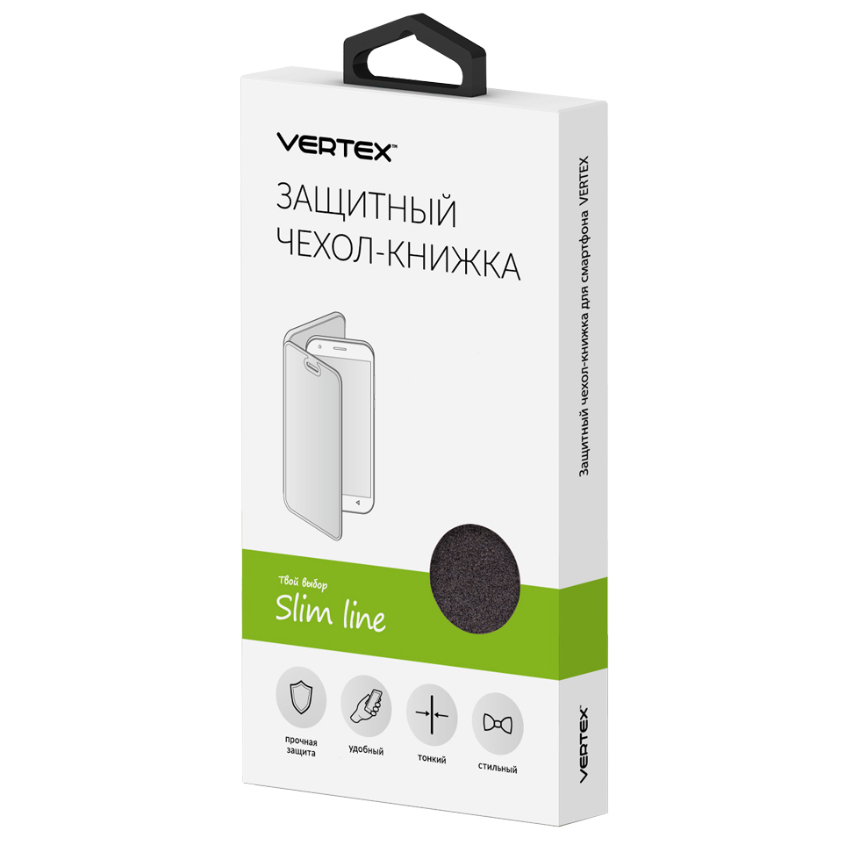 Чехол Vertex Vira FlipCover black
Чехол Vertex Vira FlipCover black