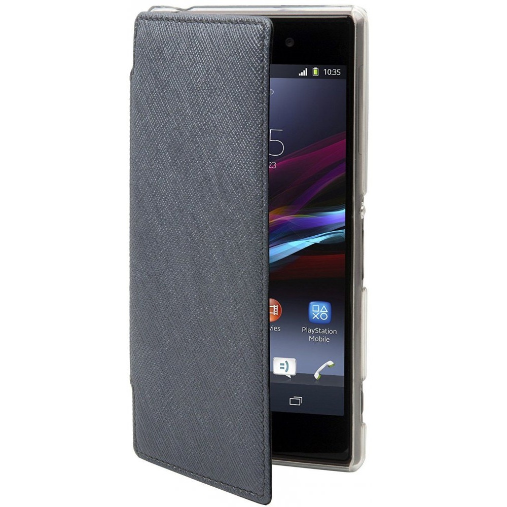 Чехол-книжка Muvit Xperia Crystal Folio для Sony Xperia Z2 синий
Чехол-книжка Muvit Xperia Crystal Folio для Sony Xperia Z2 синий