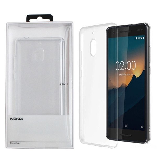 Чехол Nokia 2.1 Clear Case CC-120, Прозрачный
Чехол Nokia 2.1 Clear Case CC-120, Прозрачный