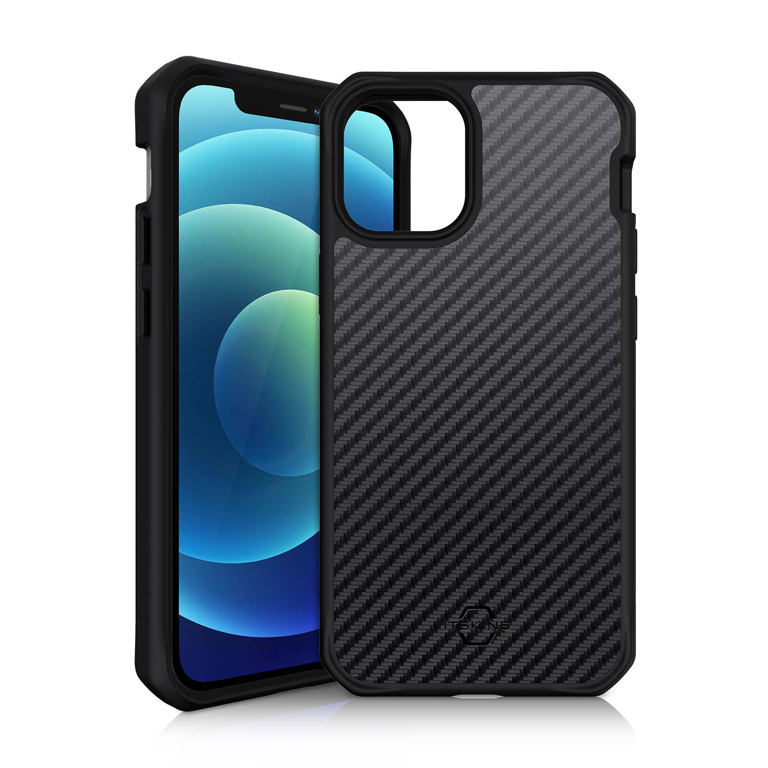 Чехол-накладка ITSKINS HYBRID CARBON для Apple iPhone 12 mini (5.4") чёрный, Черный
Чехол-накладка ITSKINS HYBRID CARBON для Apple iPhone 12 mini (5.4") чёрный, Черный